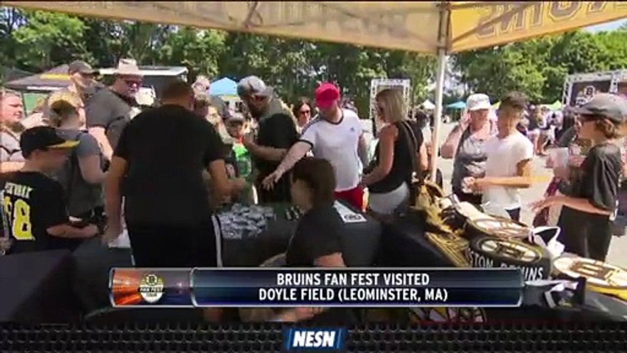 Bruins Fan Fest Hits Leominster