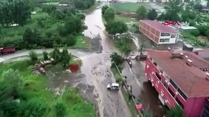 Samsun'da sağanak yağış: 1 kişi yaşamını yitirdi