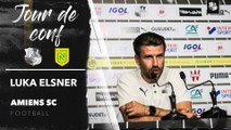 Conférence de presse d'avant Match, Luka Elsner (Amiens SC - FC Nantes)