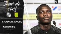 Conférence de presse d'avant Match, Chadrac Akolo  (Amiens SC - FC Nantes)