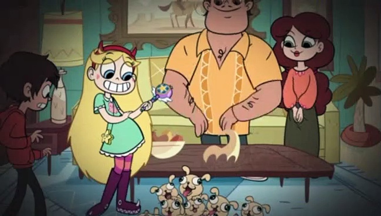 Star vs The Forces of Evil S01E01 Star Comes To Earth Party With A Pony