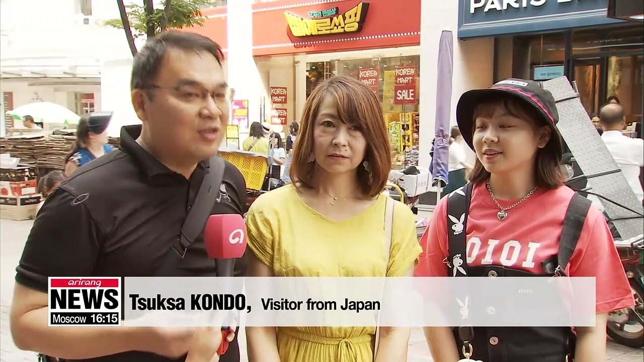 No. of Japanese visitors to S. Korea up 19% y/y in July despite diplomatic tensions