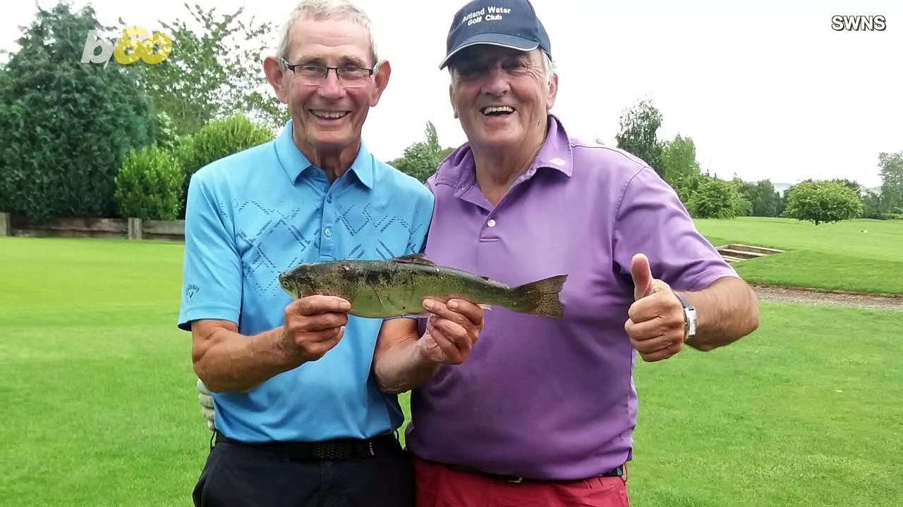 Retirees Skip Fishing to Go Golfing, Trout Falls From the Sky as They Tee Off