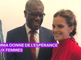Écoutez Emma Watson donner deux minutes d'espoir