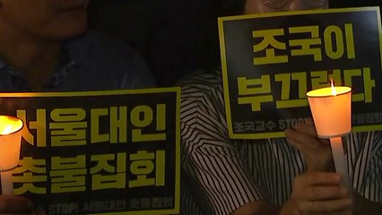 고려대·서울대 '조국 촛불집회'..."특혜 진상규명" / YTN