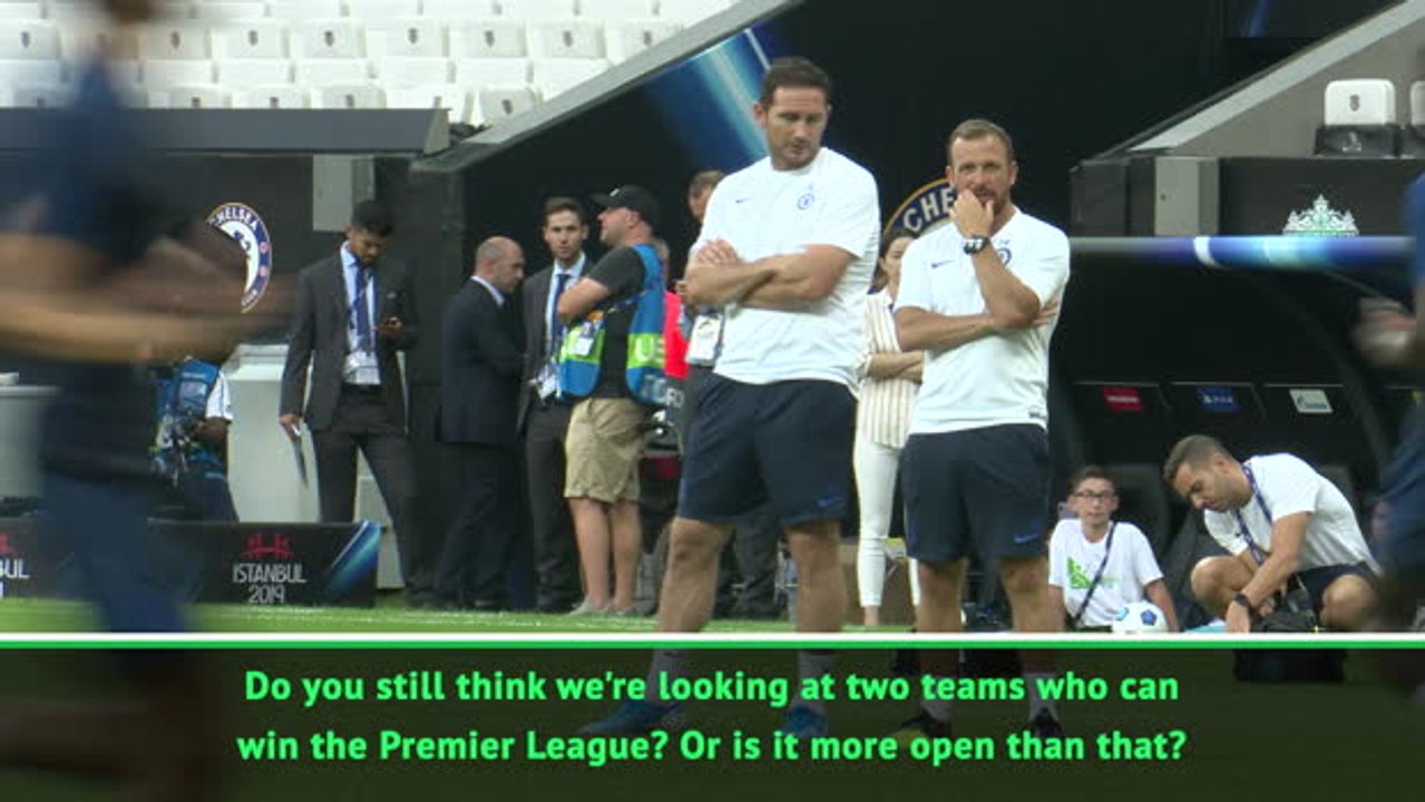 Premier League isn't a two-horse race - Lampard