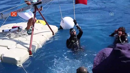 Derya Can'dan Salda Gölü'nde yeni dünya rekoru