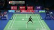 Kidambi the great bs Abian badminton single best relly ever