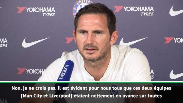Premier League : 3e j. - Lampard : La Premier League, pas une course à deux chevaux