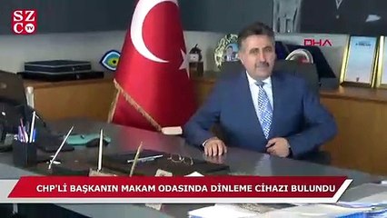 Bayraklı Belediye Başkanı’nın odasında dinleme cihazı bulundu