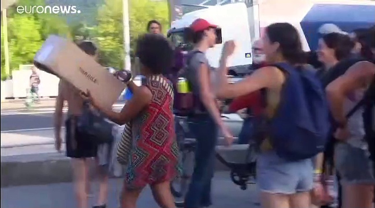 G7-Gipfel: Demonstranten und Sicherheitskräfte bereiten sich vor