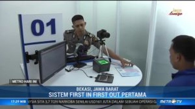 Satpas SIM Polres Metro Bekasi Gunakan Teknologi FIFO