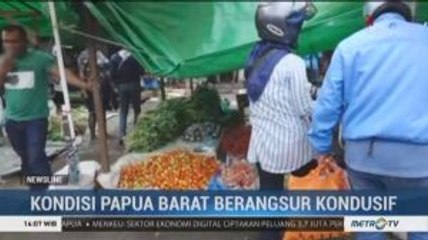 Pascaricuh, Pasar Tradisional di Manokwari Mulai Ramai