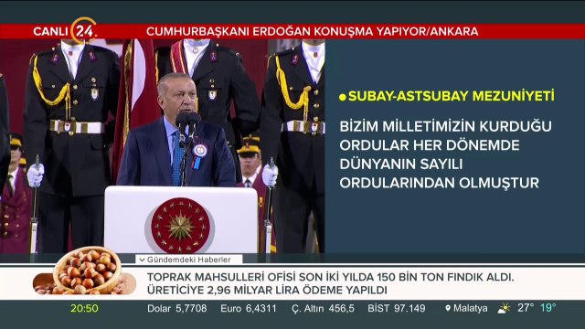 Subay-Astsubay mezuniyet töreni