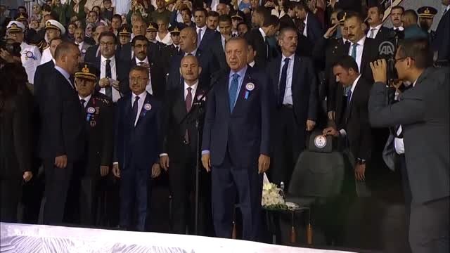 Cumhurbaşkanı Erdoğan, Subay ve Astsubay Mezuniyet Töreni'ne katıldı