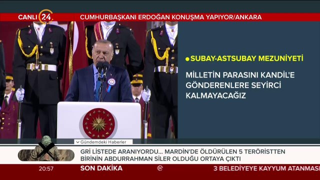 Subay-Astsubay mezuniyet töreni