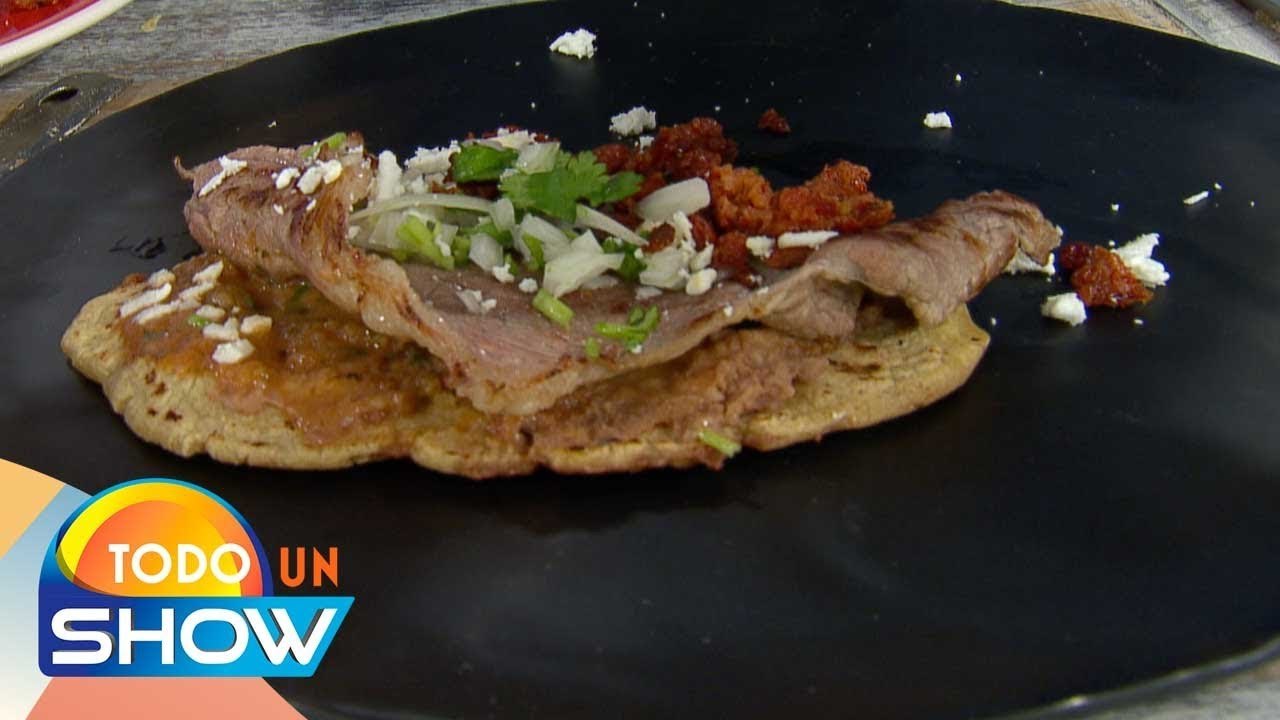 Receta: ¡Rompe la dieta con estos ricos huaraches! | Todo Un Show