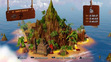 Who can collect the most lives playing Crash Bandicoot in the desert