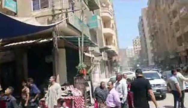 حملة مكبرة لإزالة الإشغالات والتعديات على الأرصفة بالفيوم (فيديو)