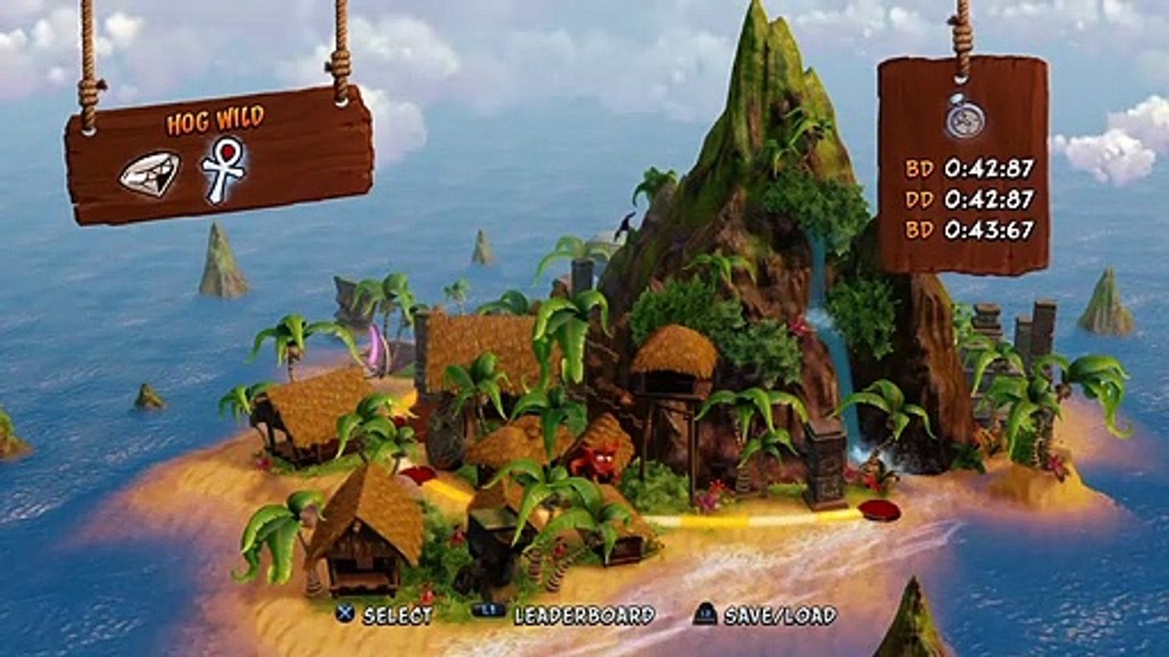 Winning at playing Crash Bandicoot in the desert