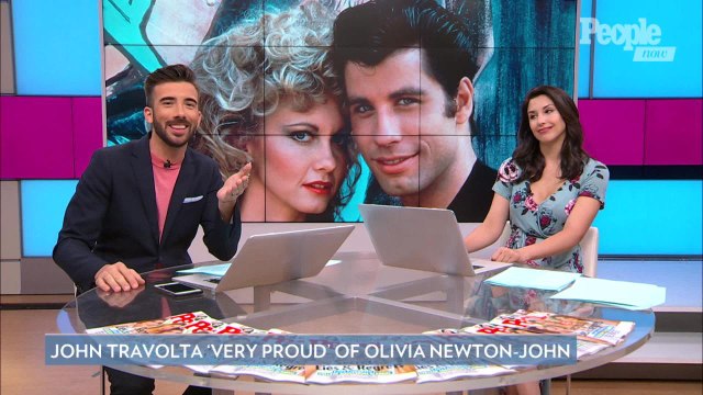 John Travolta Says He’s ‘Very Proud’ of 'Grease' Costar Olivia Newton-John as She Faces Cancer