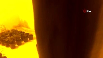 Uyuşturucu üretilen eve operasyon: 2 gözaltı