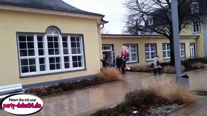 Ballon Explosion! Hochzeitsballon explodiert