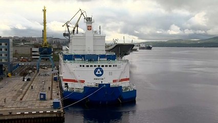 Russland: Schwimmendes Atomkraftwerk