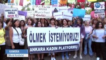 Ankara Kadın Platformu'ndan Emine Bulut Protestosu