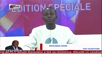 Témoignages de Moussa Sow sur Amath Dansokho