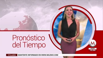 El clima para manana 24 de agosto, con Jessica de Luna