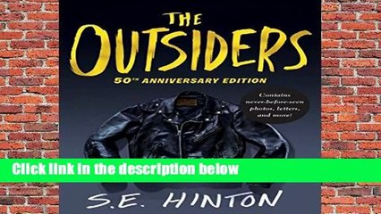 [Read] The Outsiders  For Online