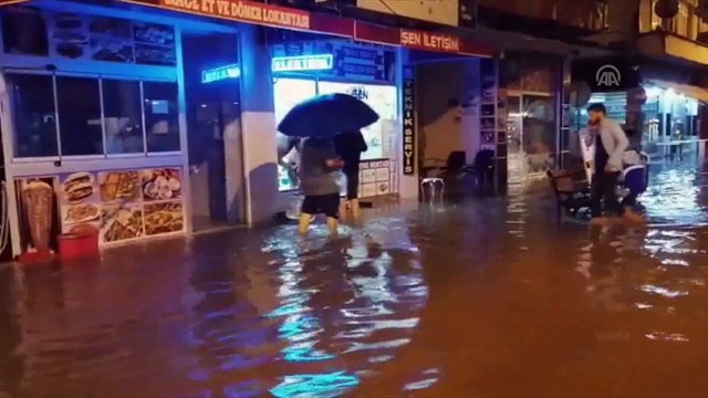 Terme'de sağanak - SAMSUN