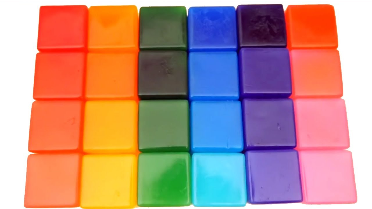 How to Make Colors Cube Jelly Pudding DIY Rainbow Block Gummy - video ...