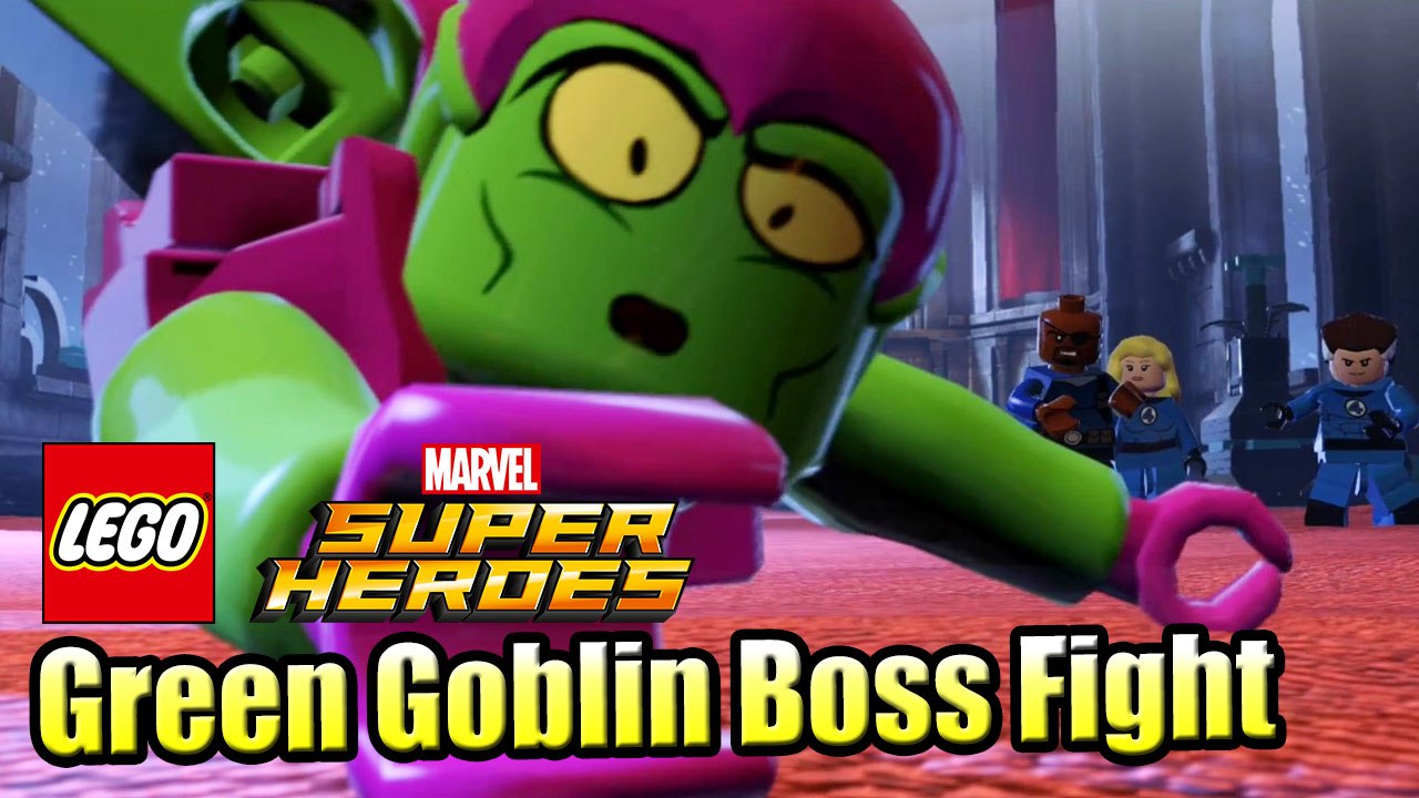Green Goblin Boss Fight — LEGO Marvel Super Heroes 1