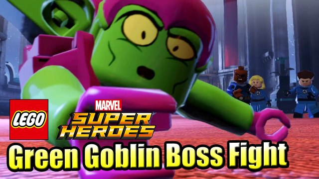 Green Goblin Boss Fight — LEGO Marvel Super Heroes 1