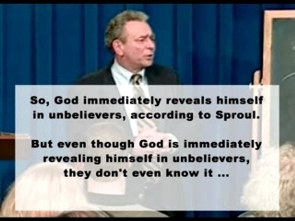 RC Sproul is an Agnostic - "God's existence uncertain"