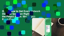 Online How to Get Every Network Diagram Question Right on the Pmp(r) Exam: 50  Pmp(r) Exam Prep