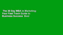 The 30 Day MBA in Marketing: Your Fast Track Guide to Business Success  Best Sellers Rank : #1