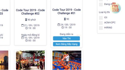 Code Tour 2019 khởi động mùa đầu tiên vào 24/08/2019