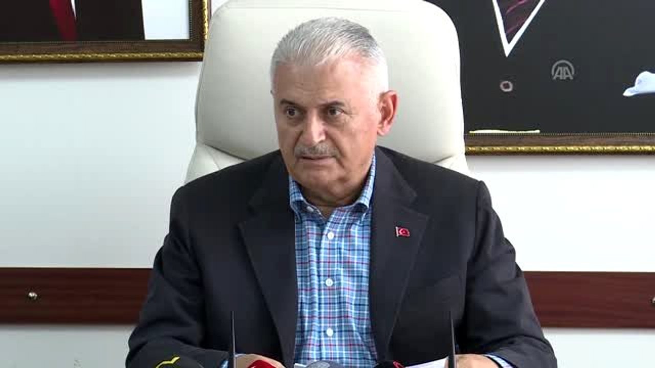 Binali Yıldırım: "İzmir halkının kafasındaki yangın ile ilgili şüpheleri kaldırmak için geldik" -...