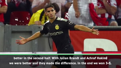 Favre Praises Brandt & Hakimi's Key Roles in Dortmund's 3-1 Victory ⚽