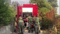RTV Ora - Donin të hapnin kullota, i vënë zjarrin malit të Shëngjinit, 2 të arrestuar