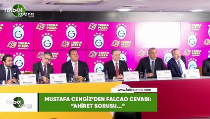 Mustafa Cengiz'den Falcao cevabı: "Ahiret sorusu..."