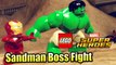 Sandman Boss Fight — LEGO Marvel Super Heroes 1