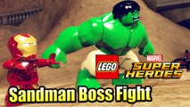 Sandman Boss Fight — LEGO Marvel Super Heroes 1