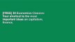 [FREE] 50 Economics Classics: Your shortcut to the most important ideas on capitalism, finance,