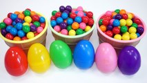 Colors Bubble Gum Surprise Toys Learn Colors Slime Surprise Eggs Toy
