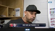 Alex Cora Discusses How Team's Offense Came Alive Vs. Padres