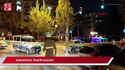 Başkentte trafik kazası: 2 ölü, 4 yaralı